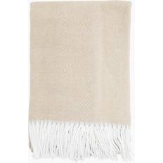 Lin Couvertures Matouk Pezzo Lap Throw Couverture Beige