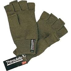 Thinsulate Fingerless Gloves Green