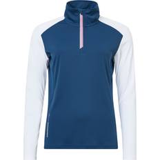 Abacus Golf Kläder Abacus Lds Cypress Longsleeve 40/M PEACOCK BLUE