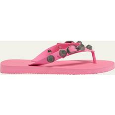 Balenciaga Tongs Balenciaga Cagole Stud Flip Flop Sandals - Women's