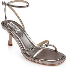 Bronze Heeled Sandals Badgley Mischka Women's Brynna Strappy Sandals Light Bronze