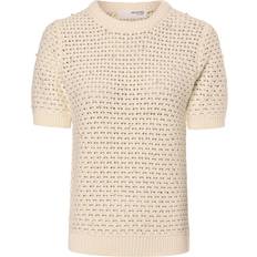 Selected Femme Vaatteet Selected Femme Slfpenny SS Knit - Beige