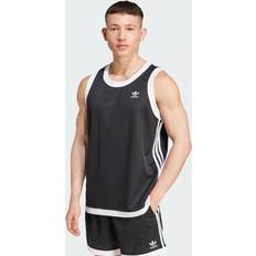 Syntetisk Overtøj adidas Adicolor Mock Eyelet vest Black