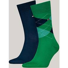 Tommy Hilfiger Green Underwear Tommy Hilfiger 2-Pack Polka Dot Socks WHITE GREEN EU39-42