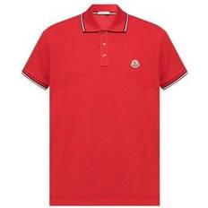 Moncler S Polo Shirts Moncler Polo Avec Logo - Rouge