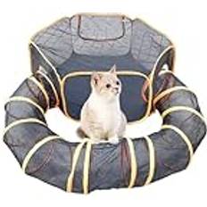 Katter - Katthus Husdjur ColourTree 2-in-1 Portable Pet Outdoor Cat Playpen