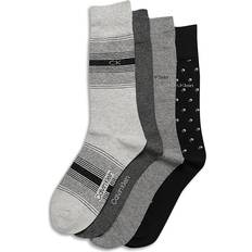 Calvin Klein Socks Calvin Klein Assorted Dress Crew Socks pk. Grey Assorted