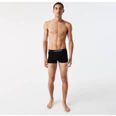 Lacoste Underwear Lacoste Men's Branded Trunks 3-Pack Black 3XL