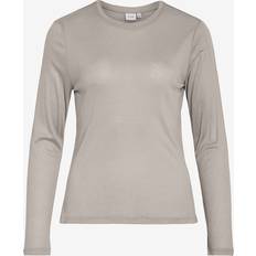 Zilver Blouses Vila VIAlexia Shirt - Lichtgrijs