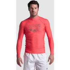 Uomo Maglie a compressione Arena Graphic Bluse Fluo Red-Jade