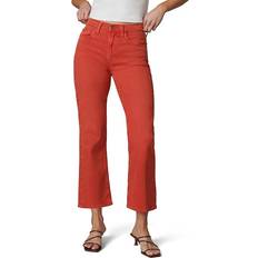 Mujer - Rojo Pantalones vaqueros The Callie High Rise Cropped Bootcut Jeans - Valiant Poppy