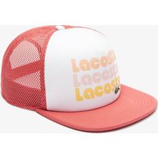 Lacoste Women Accessories Lacoste Unisex Print Trucker Cap One White One size