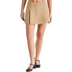 Beige Skirts Steve Madden Pleated Skort Dusty Taupe