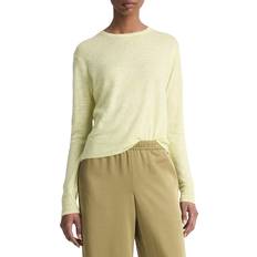 Linen Sweaters Vince Tissue Weight Crewneck Sweater Citrines