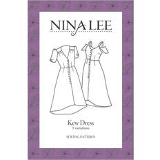 Lee Klänningar Lee Nina lee sewing pattern kew dress women sizes 16-28