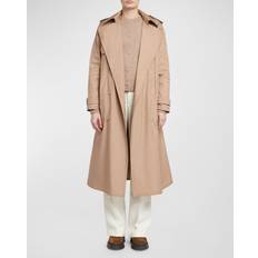 Moncler L Coats Moncler Trench Coat En Duvet - Beige