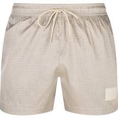 Calvin Klein Men Swimming Trunks Calvin Klein Ripstop Swim Shorts beige