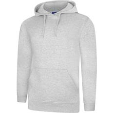 Woman Polo Shirts Uneek UC509 Deluxe Hooded Sweatshirt XL, COLOUR: Heather Grey