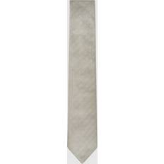 Beige - Men Ties Reiss Liam Polka Dot Silk Blend Tie