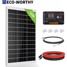 Eco-Worthy 240w watt 12volt mono solar panel kit battery charger caravan shed rv