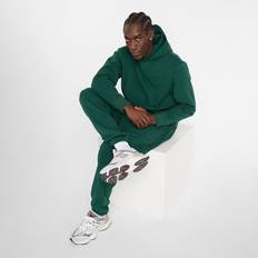 New Balance Men Trousers New Balance Men's Athletics French Terry Jogger - Green Cotton