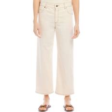 Mujer - Natural Pantalones vaqueros Karen Kane Cropped Wide Leg Jeans - Natural