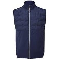 Oscar Jacobson Outerwear Oscar Jacobson Mens Quinn Padded Gilet Navy, Navy, Xl, Men