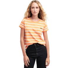 Barbour T-shirts Barbour Womens Otterburn Stripe T-Shirt Apricot Crush