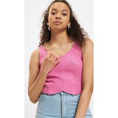 Nylon Canottiere Sixth June Summer Knit Tank Top - Rosa