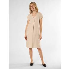 Soyaconcept Kleider Soyaconcept Kleid mit Leinen-Anteil Damen, sand