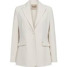 Mos Mosh Dame Blazere Mos Mosh Mmleonora Miley Blazer Kvinde Blazere Magasin Ecru
