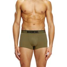 Green - Women Men's Underwear Diesel 3-pack boxer briefs plain and camo Trunks Man Green