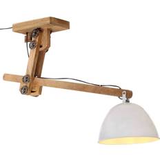 Adjustable arm Ceiling Lamps vidaXL 371924 White Pendant Lamp 30cm