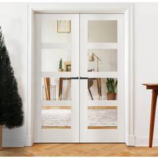 R Interior Doors Liberty Doors Liberty White Primed Shaker Interior Door R (x198.1cm)