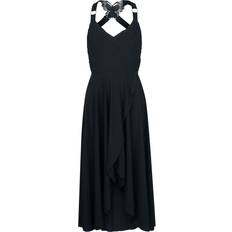 Ocultica Gothic Medium-length Dress - Black