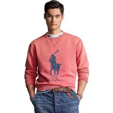 Polo Ralph Lauren Sweaters Polo Ralph Lauren Men's Big Garment-Dyed Fleece Sweatshirt Adirondack Berry