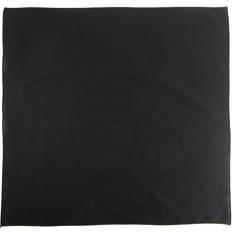 Black Handkerchiefs CTM 27 Extra Cotton Solid Color Bandana Black one one size