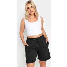 Jersey Shorts Yours Joggingshort Met Elastische Taille - Donkerblauw