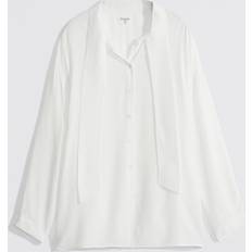 Filippa K Vrouw Blouses Filippa K Blouse Met Strik - Acetaat/Modaal