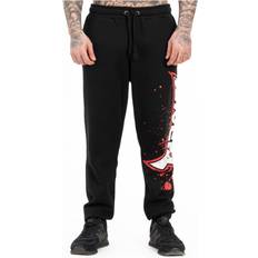 Tapout Joggingbyxor För Män - Svart/Röd/Ecru