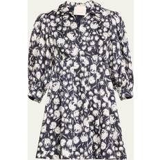 Cinq A Sept Darby Dress Navy/Ivory