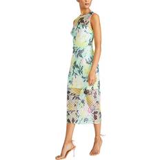 Monique Lhuillier Ml Monique Lhuillier Nora Lace Midi Dress
