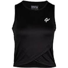 Gorilla Wear Tanktops Gorilla Wear Estelle Twisted Crop Top - Black