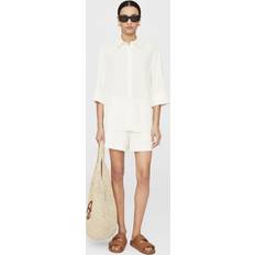 Anine Bing Shirts Anine Bing Mary Shirt Ivory