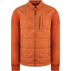 Copper Clothing Weekend Offender long sleeve zip up mens orange los amigos jacket jkaw2229