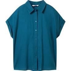 Cyan - Women Clothing Tom Tailor Bluse cyanblau