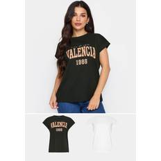PixieGirl pack petite women's 'valencia' slogan t-shirts