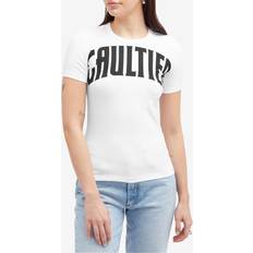 Jean Paul Gaultier White 'The T-Shirt 0100-WHITE/BLACK