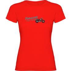 Kruskis Forever Short Sleeve T-shirt Red Woman