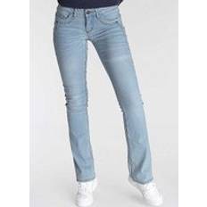 Arizona Low Waist Bootcut Jeans Denim